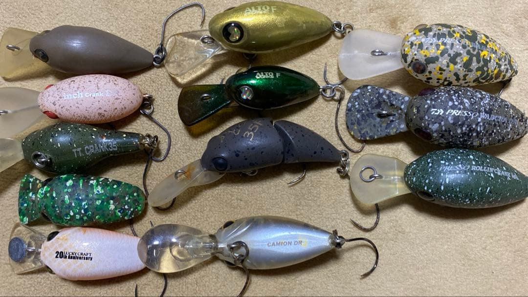 エリアトラウト　引退品　クランクセット