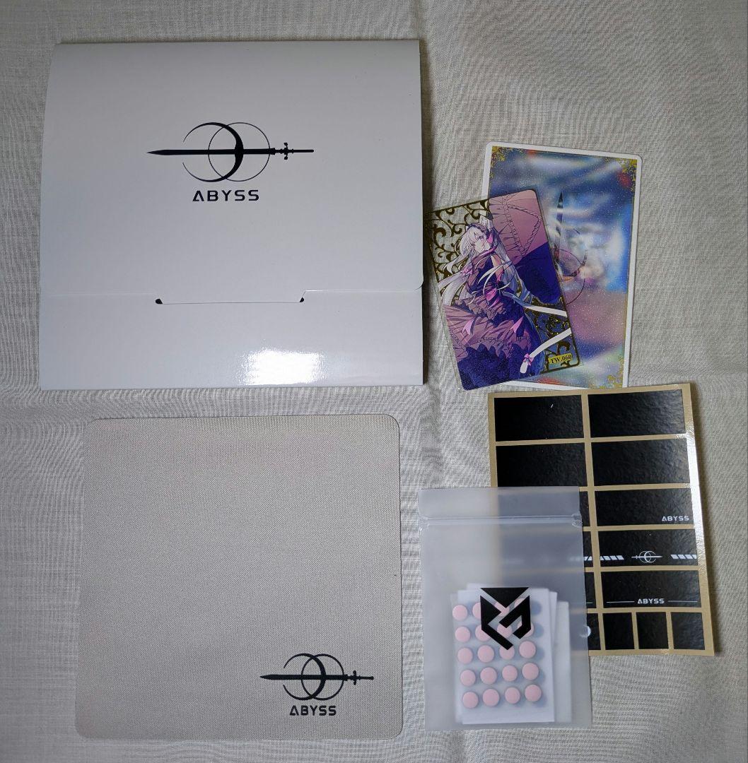 AbyssGaming 琉璃 ガラスマウスパッド