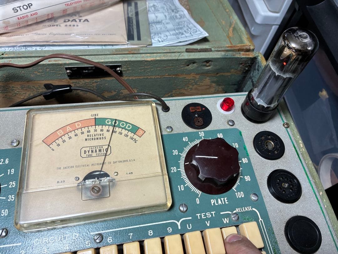 【希少】TELEFUNKEN EL34 マッチドペア 真空管（データ測定済）