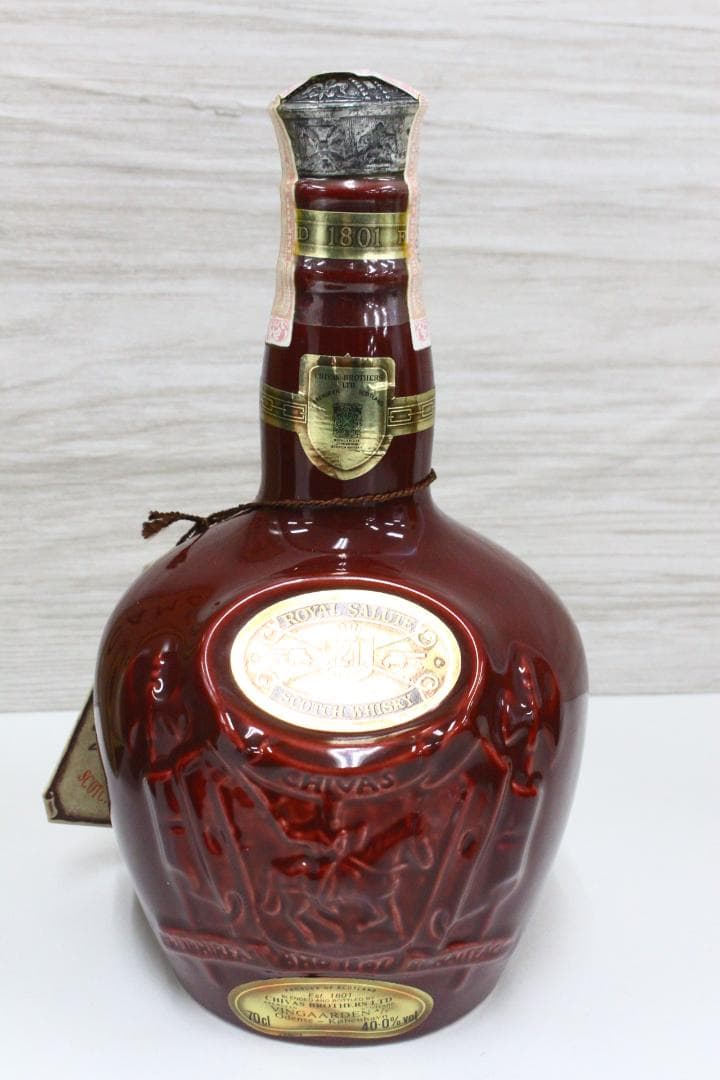 ▲3本まとめ ロイヤルサルート21年 カミュ ジョニーウォーカーブラックラベル