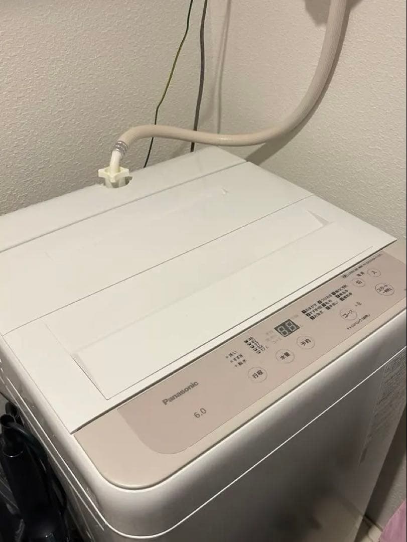 【美品】Panasonic 全自動洗濯機 6kg NA-F6B2 2023年製
