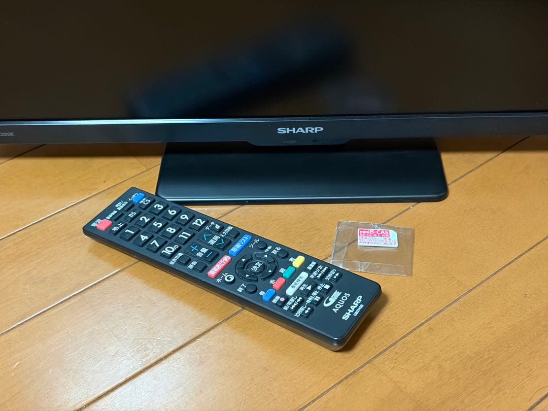 SHARP AQUOS 22型 液晶テレビ 2T−C22DE 2021年製