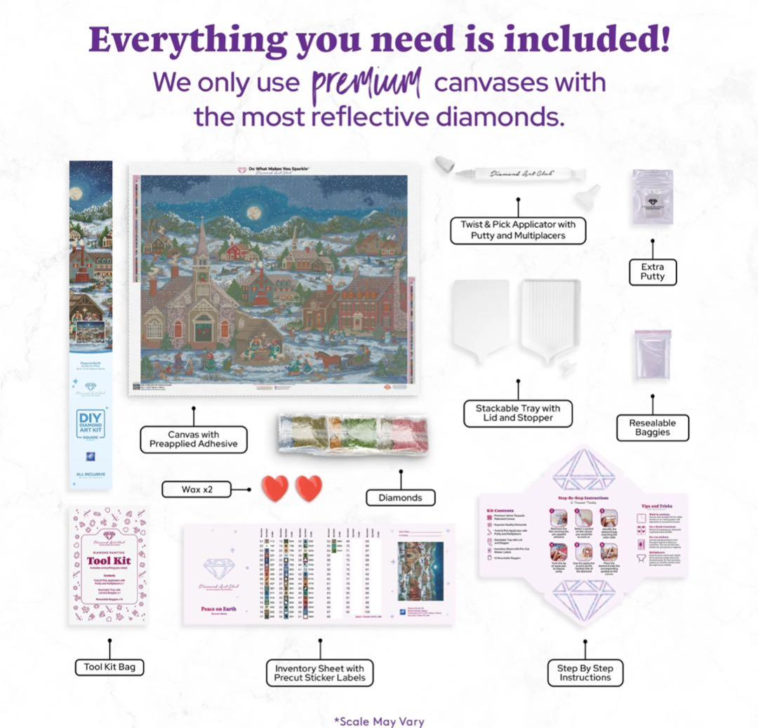 ダイヤモンドアートクラブ　クリスマス