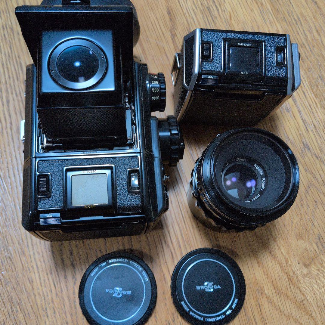 Zenza Bronica フィルムカメラ 標準レンズ付き