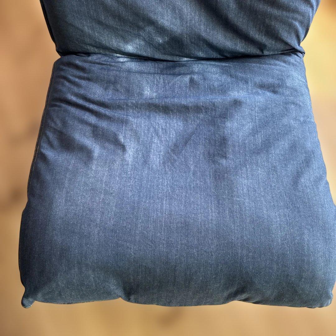 無印良品 ハイバックリクライニングソファ デニム