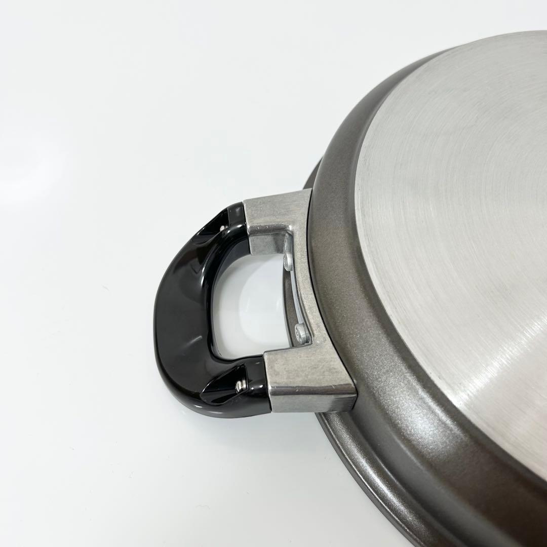 未使用品 マル球産業 デラックス浅型鍋 あさこちゃん 浅型鍋 両手鍋