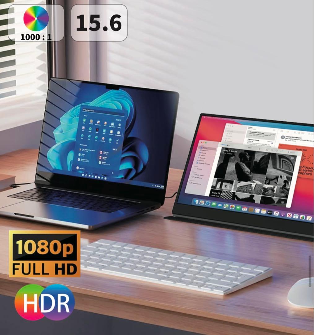 【新品未使用】モバイルモニター 15.6インチ　多数在庫あり