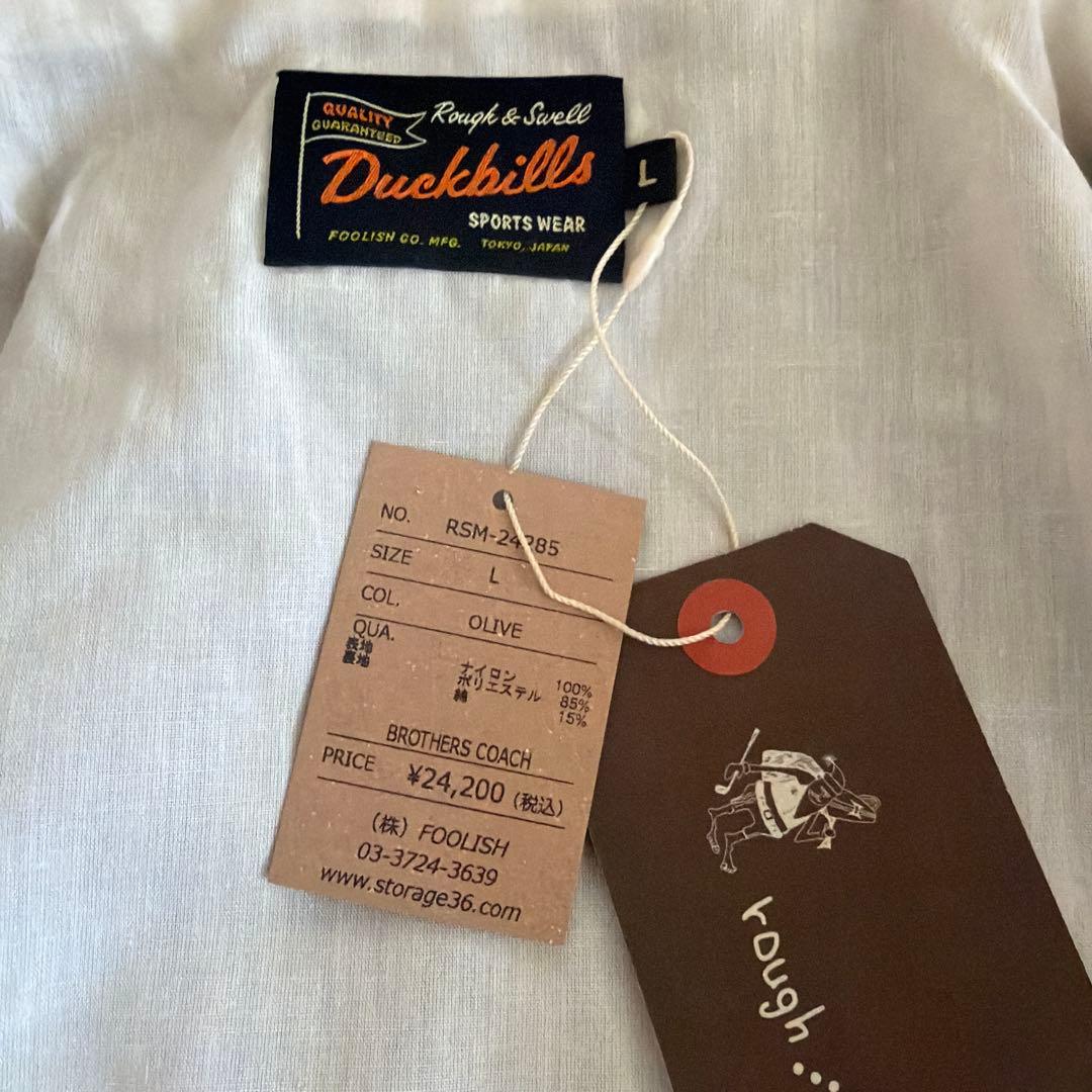 新品　ラフアンドスウェル コーチジャケット Lサイズ