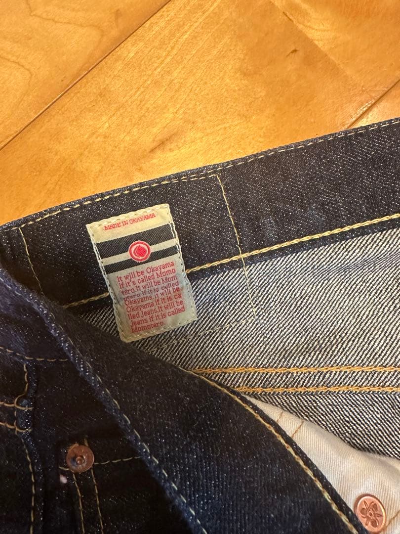 MOMOTARO JEANS 0106SPZ W30 ナローテーパード　②
