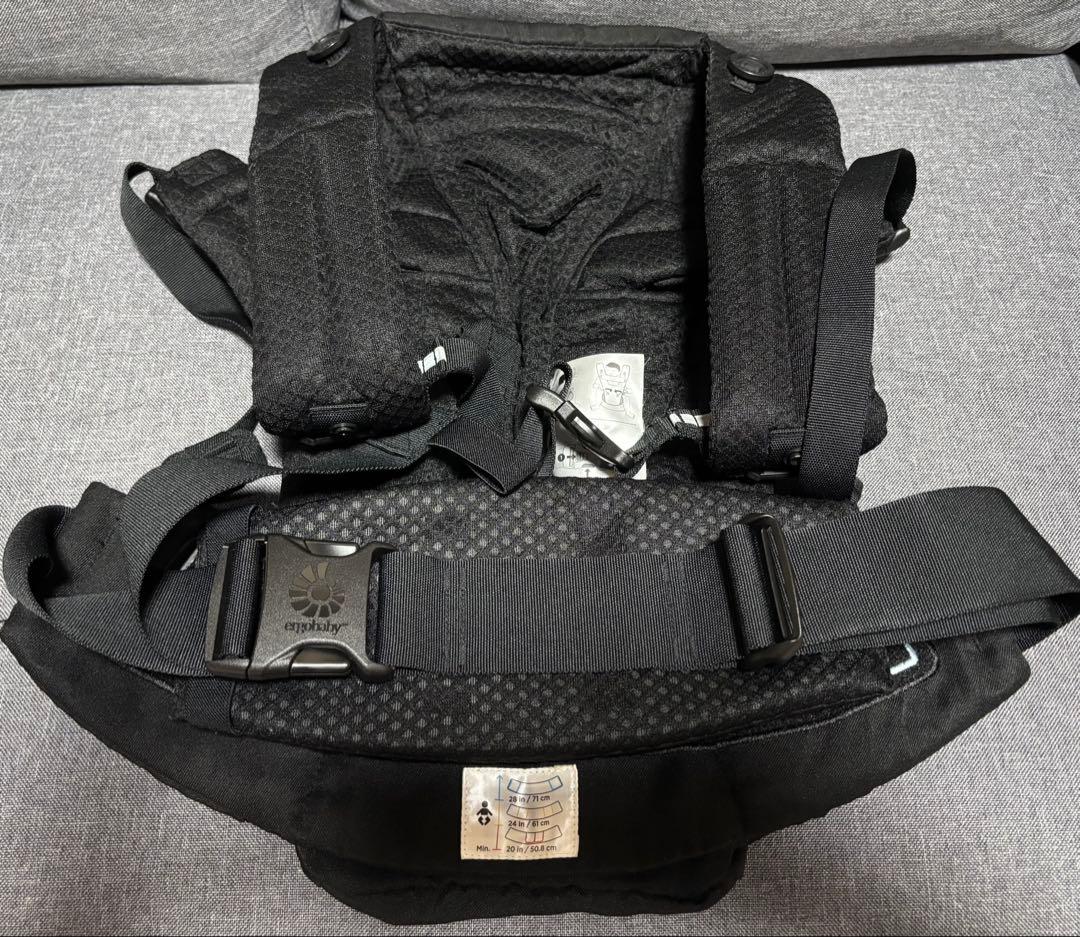ergobaby OMNI Breeze 抱っこ紐 オニキスブラック