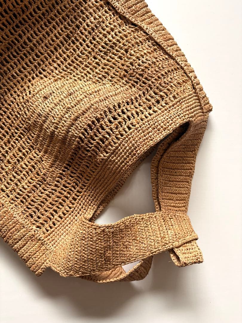 NOROノロ 【美品】SACHET BRISTOL ラフィアバッグ