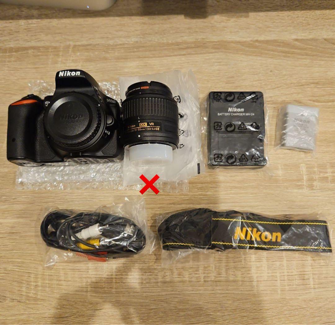 【美品】nikon d5500 VR-Ⅱレンズキット 単焦点レンズ セット