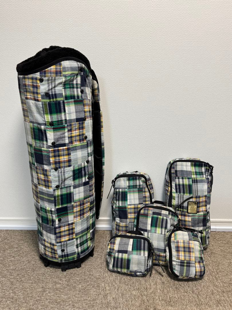 V12 ヴィトゥエルヴ　パッチワーク柄　着せ替えキャディバッグ