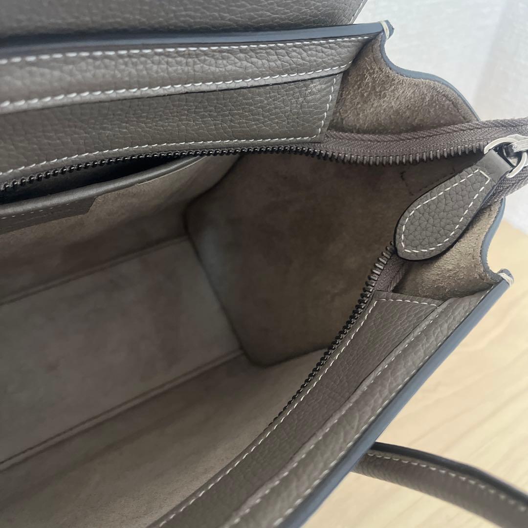 み*み様 人気モデル☆セリーヌ　ラゲージ　ナノショッパー　2way ショルダー