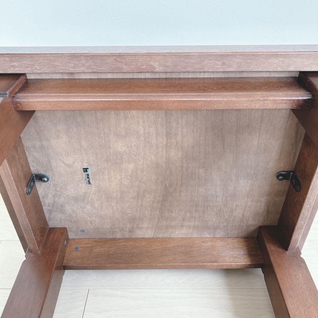 【美品】Maruni マルニ木工 サイドテーブル 地中海シリーズ？