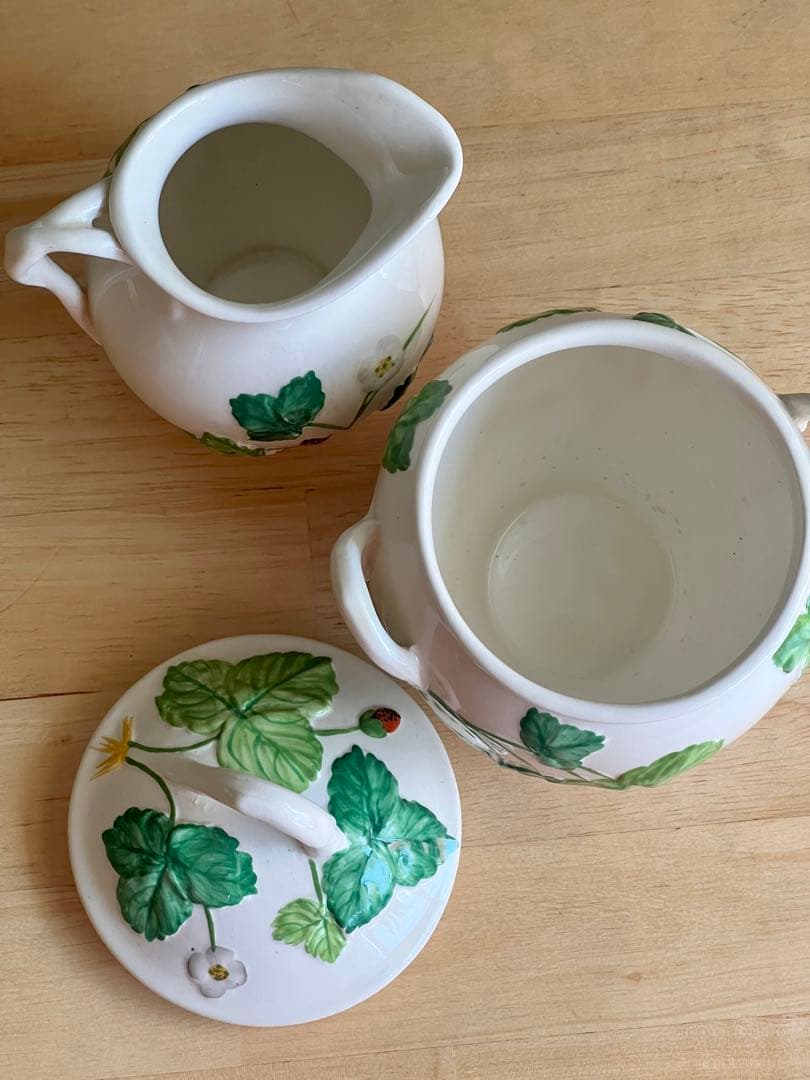 ミントン　ヴィクトリアストロベリー シュガー&クリーマー　