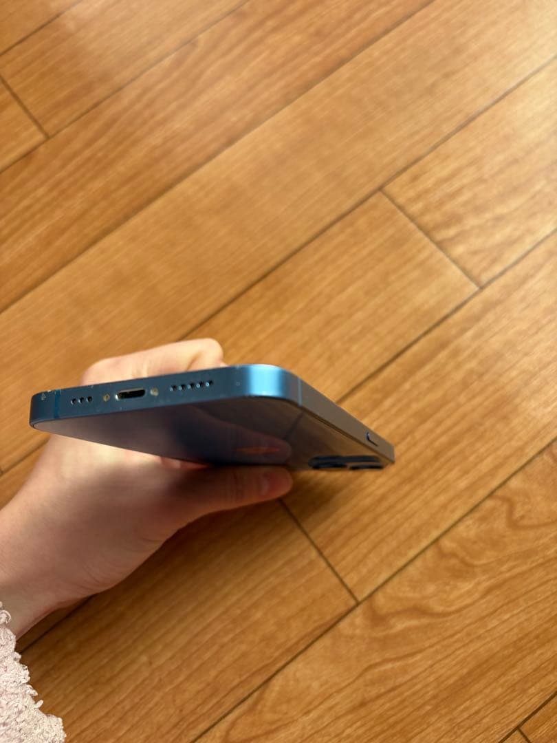 iPhone 13 256GB ブルー SIMフリー バッテリー76% 本体のみ
