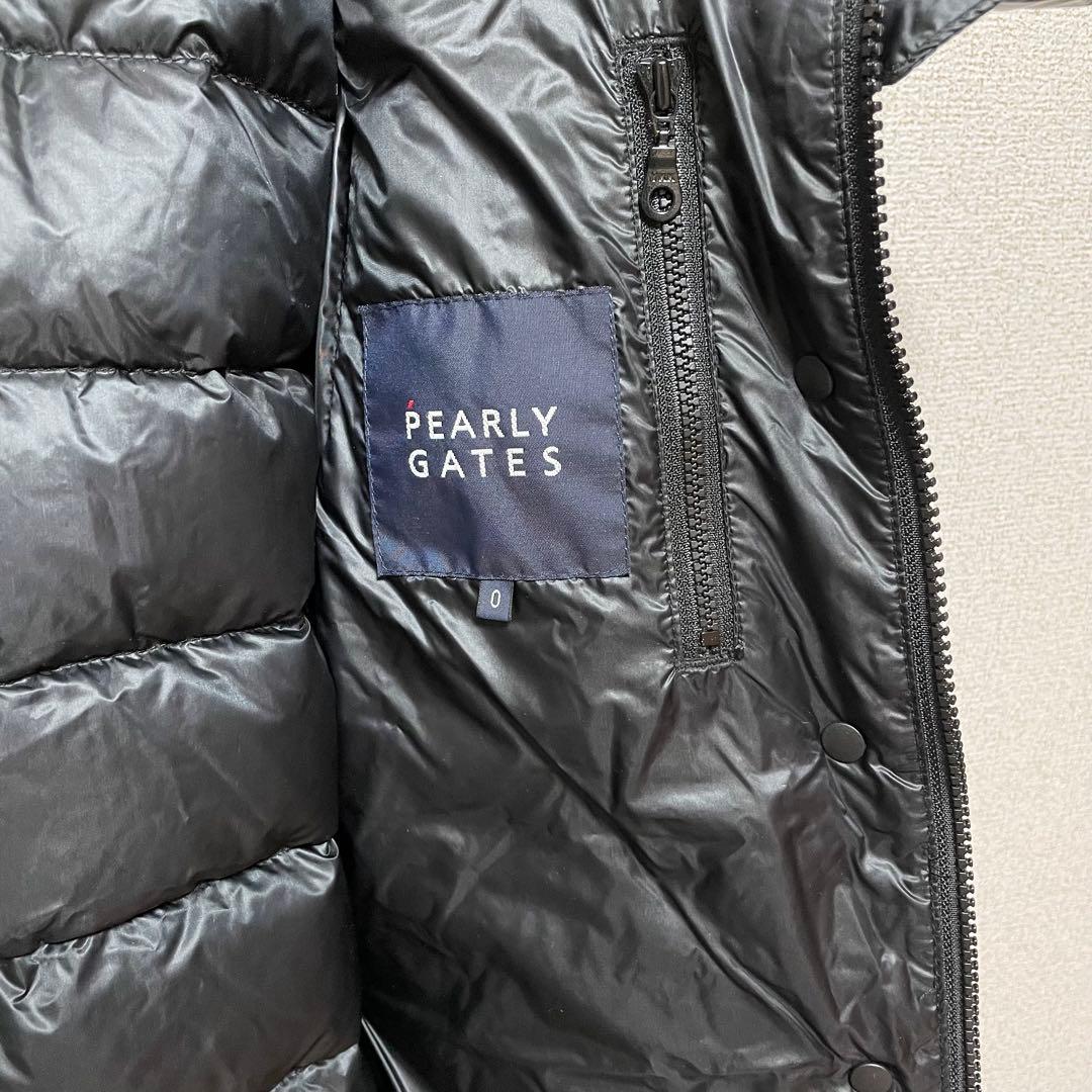 パーリーゲイツ　4way ダウンジャケット　ダウンベスト　ブラック　ゴルフウェア