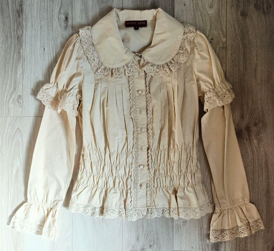 【極美品】BODY LINE ロリィタ 2点セット（ミリタリー＆花柄クラシック）