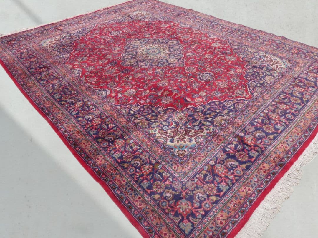 大判　ペルシャ絨毯　387×299cm　イラン産　手織り