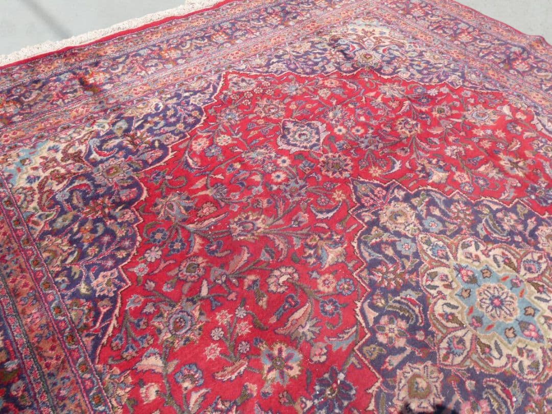 大判　ペルシャ絨毯　387×299cm　イラン産　手織り