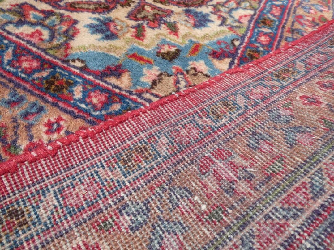 大判　ペルシャ絨毯　387×299cm　イラン産　手織り