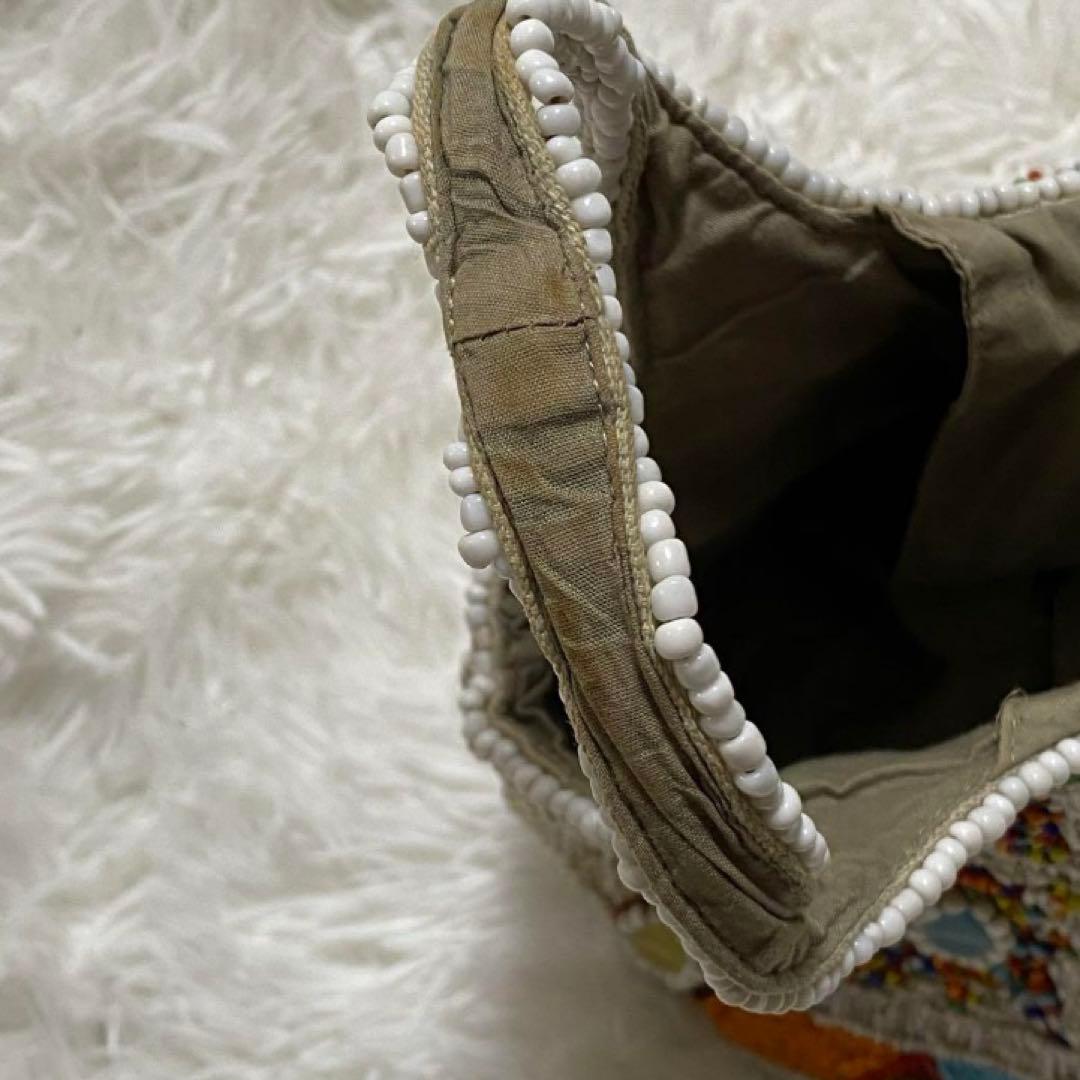 良品　イマイエン imayin ビーズバッグ ビジュー トートバッグ ストーン