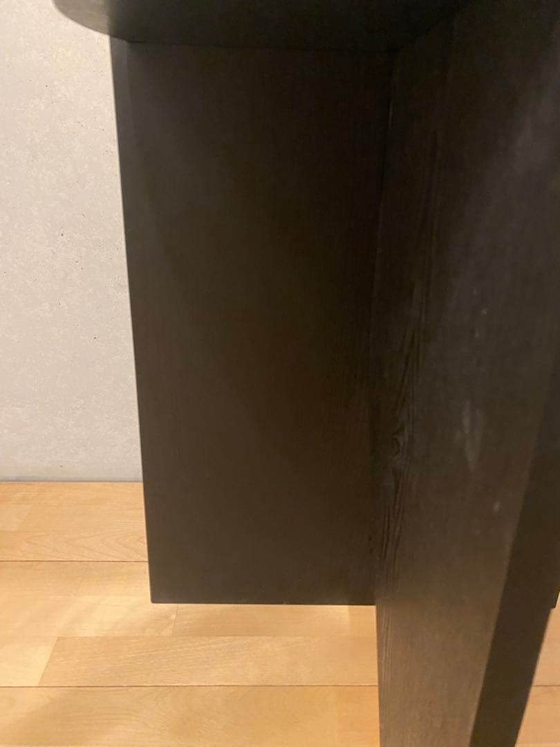 art of black geometric サイドテーブル ブラック