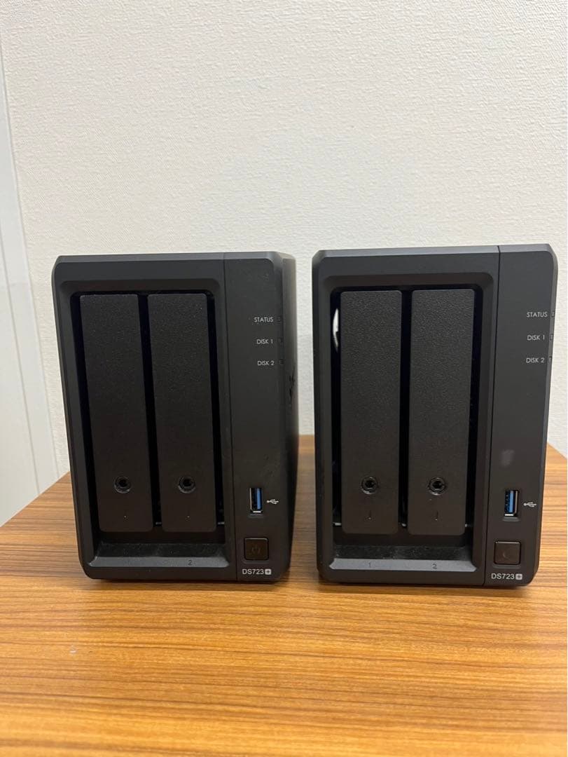 Synology DS723+ 2ベイ　HDD2TB 2台