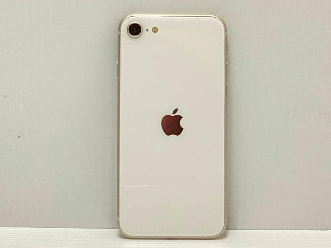 バッテリ100％ iPhone SE3 64GB MMYD3J/A スターライト