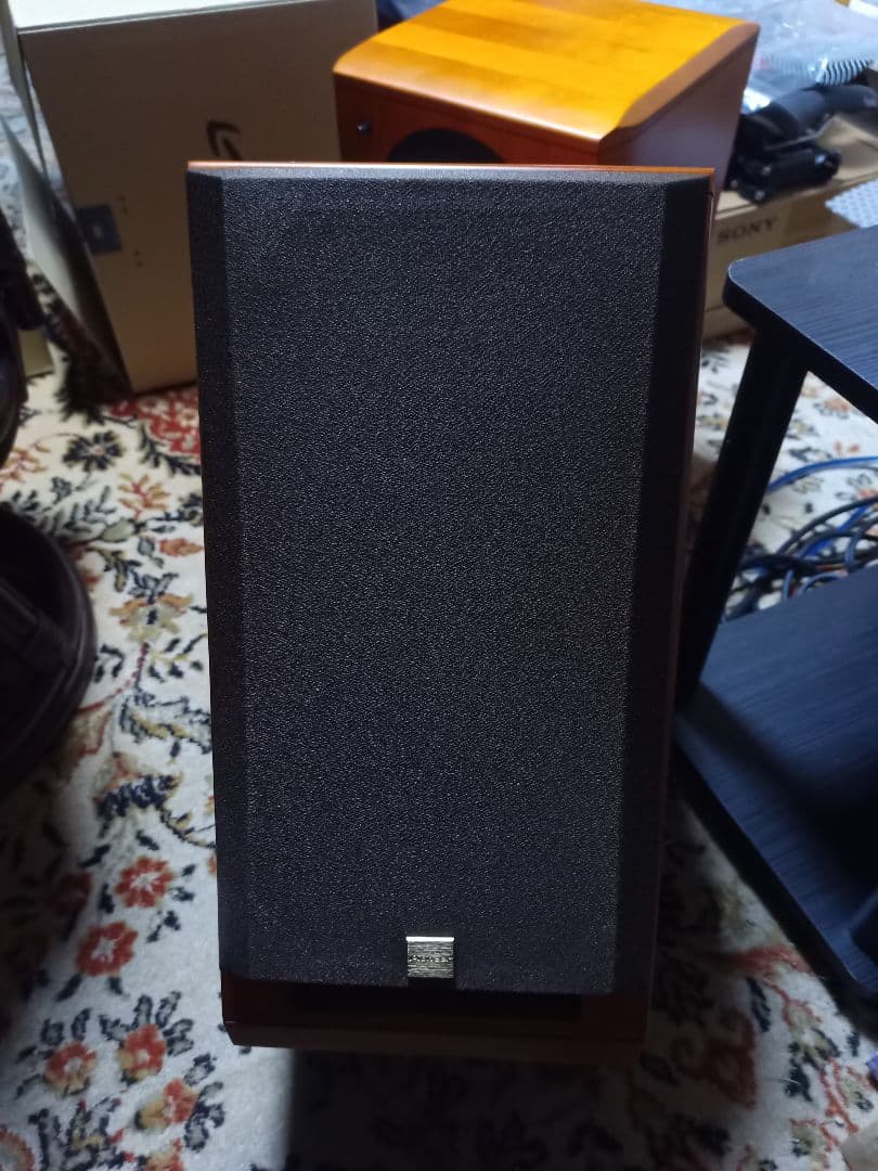 スタジオモニタースピーカー 木目調 2ウェイ　　パイオニア　S-A4-LR