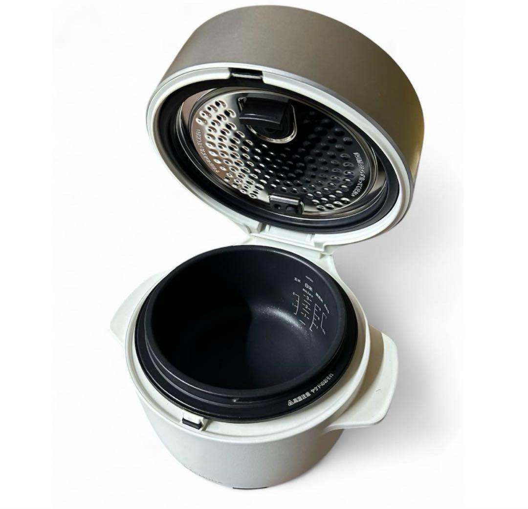 バルミューダ　BALMUDA The Gohan 炊飯器 3合 K03A-WH