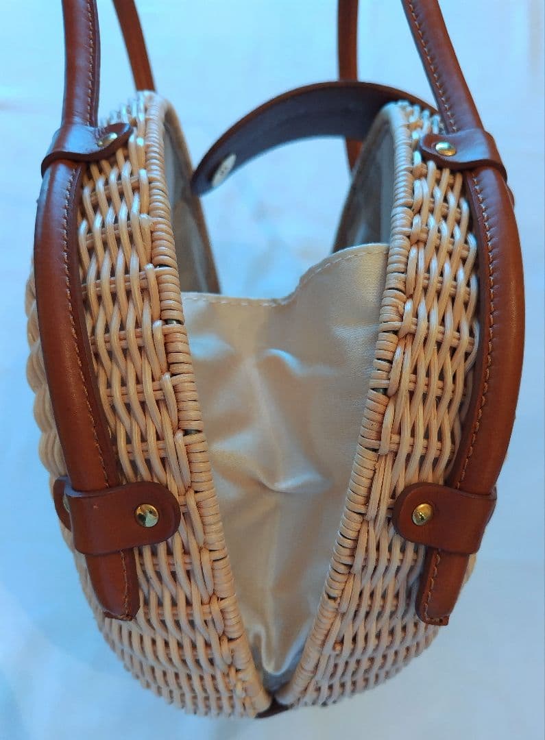 最終お値下げ　TOMMASO CANDRIA　かごバッグ　トーマソカンダリア