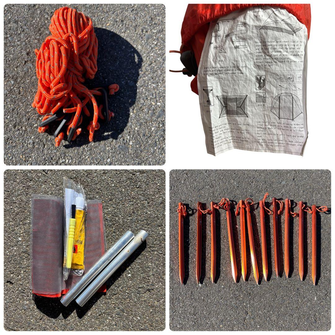 POLER ポーラー One Man Tentワンマンテント オレンジ キャンプ