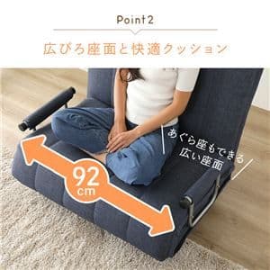 3way ソファーベッド/カウチソファー 【ブラウン】 シングルサイズ 布製