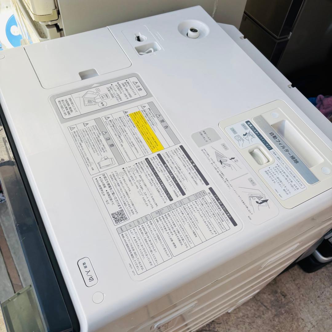 SHARP 11/6kgドラム式洗濯乾燥機 ES-W112-SL 2019年製