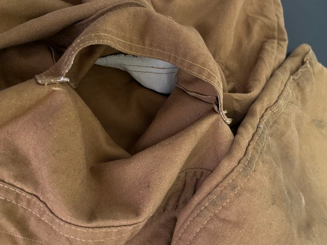 60's wrangler 斜めBLUE BELLダック裏地付きオールインワンM