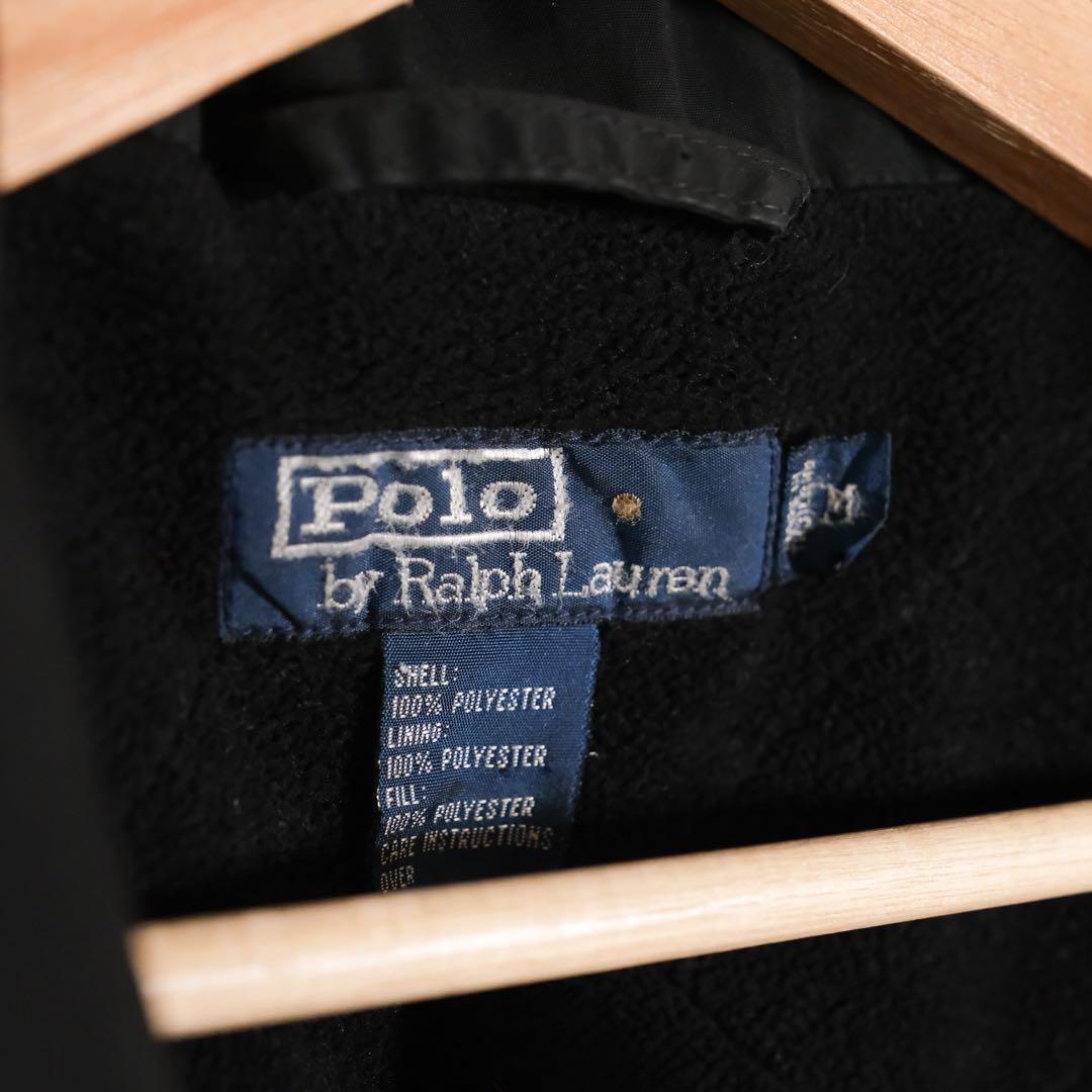 POLO RALPH LAUREN 裏起毛 ジップジャケット ブラック