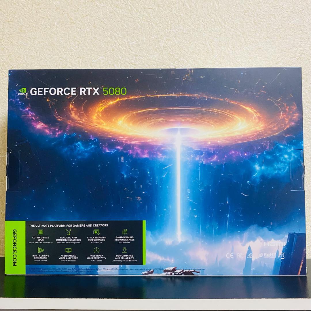 【新品】 玄人志向 NVIDIA RTX5080 グラフィックボード グラボ