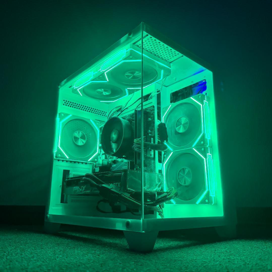 新品ケースゲーミングPC★RTX3080/Ryzen 7/新品SSD1TB③