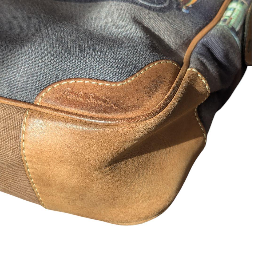 美品　希少　ポールスミス　ミニクーパー　マルチストライプ　ショルダーバッグ