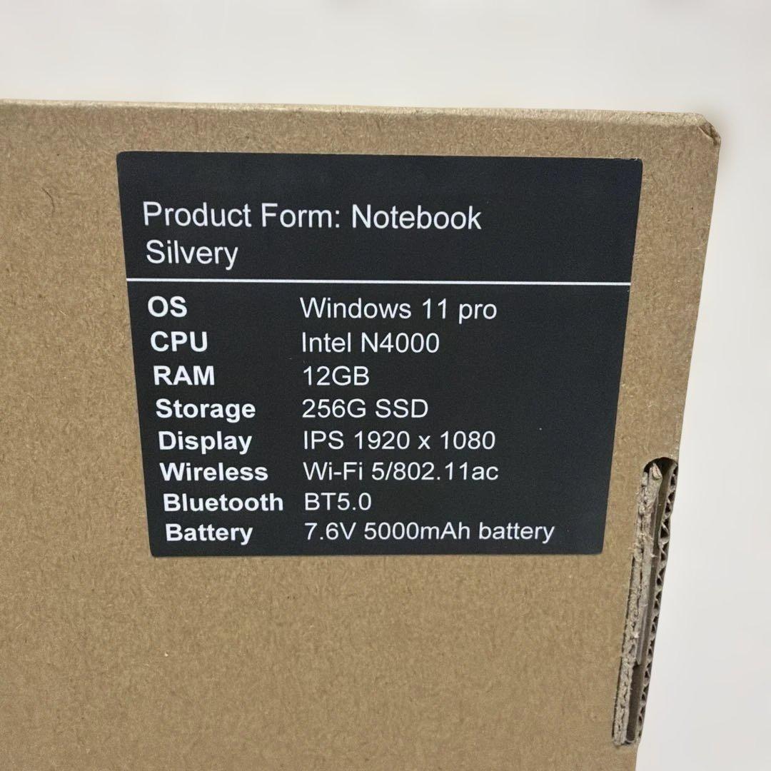 ✨新品✨ノートパソコン WIN 11 Pro 15.6インチノートPC 12GB