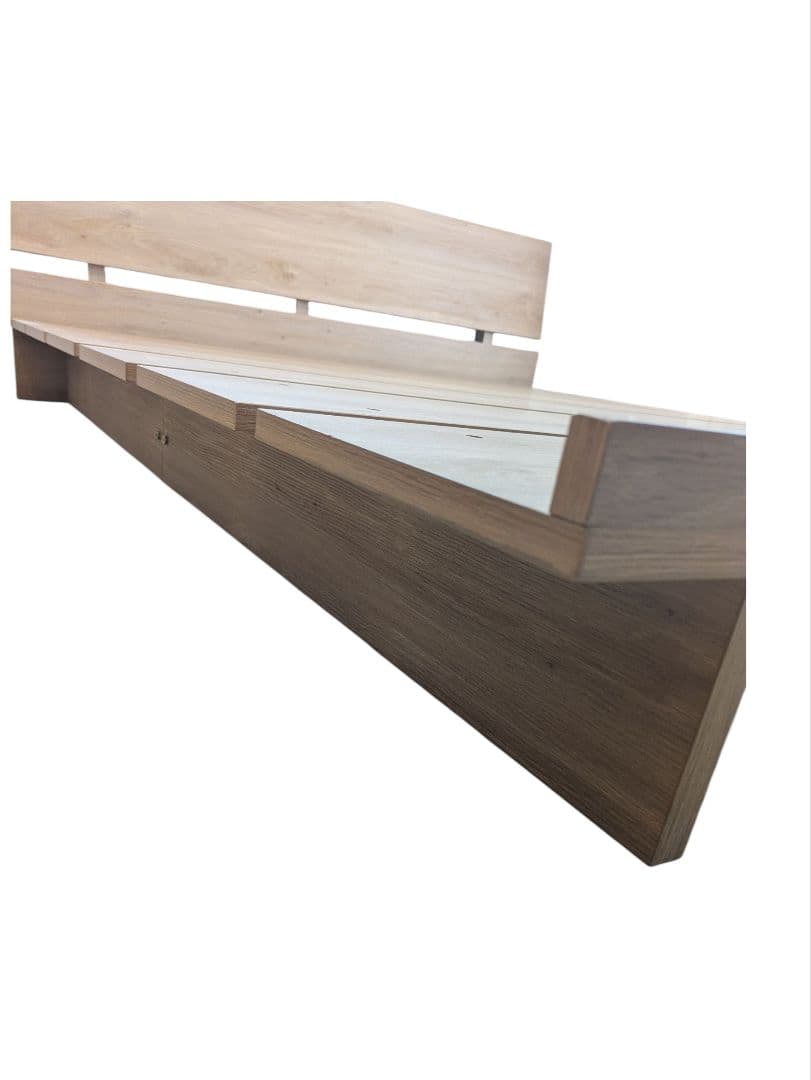 直接取引限定　LOWYA ロウヤ　ダブルベッド　すのこベッド