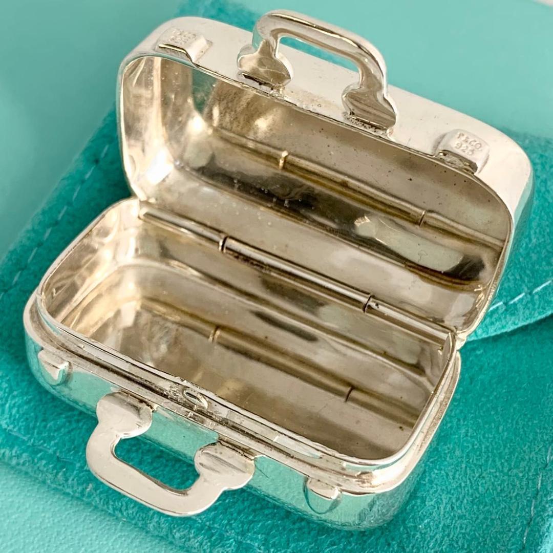 ティファニー 希少 トランク スーツケース バッグ ピルケース km3e