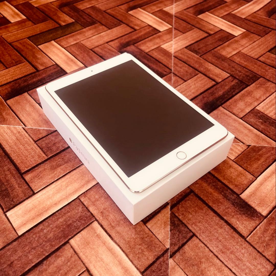 【美品】Apple iPad mini3 Wi-Fi Cellular 64GB