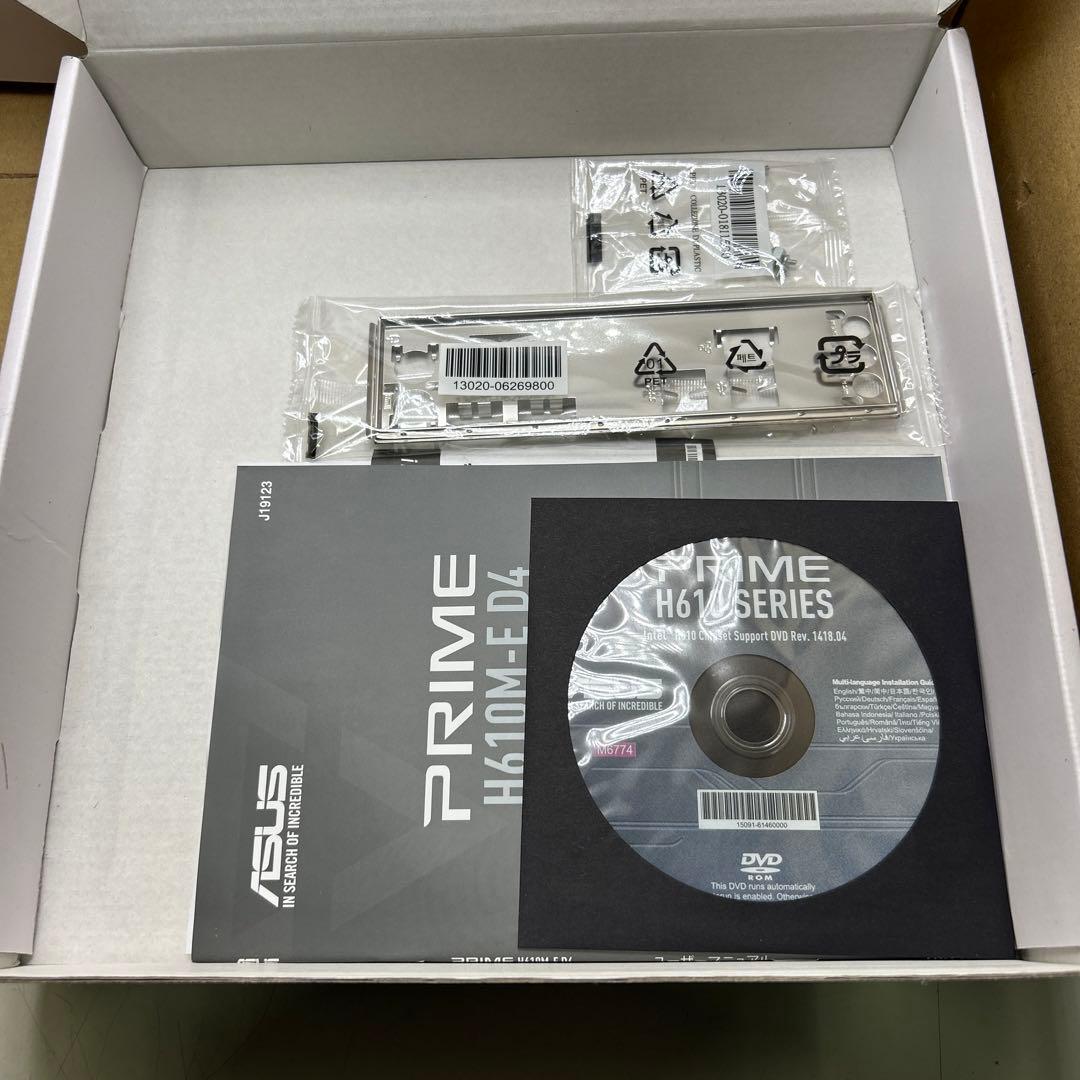 ASUS マザーボード PRIME H610M-E D4