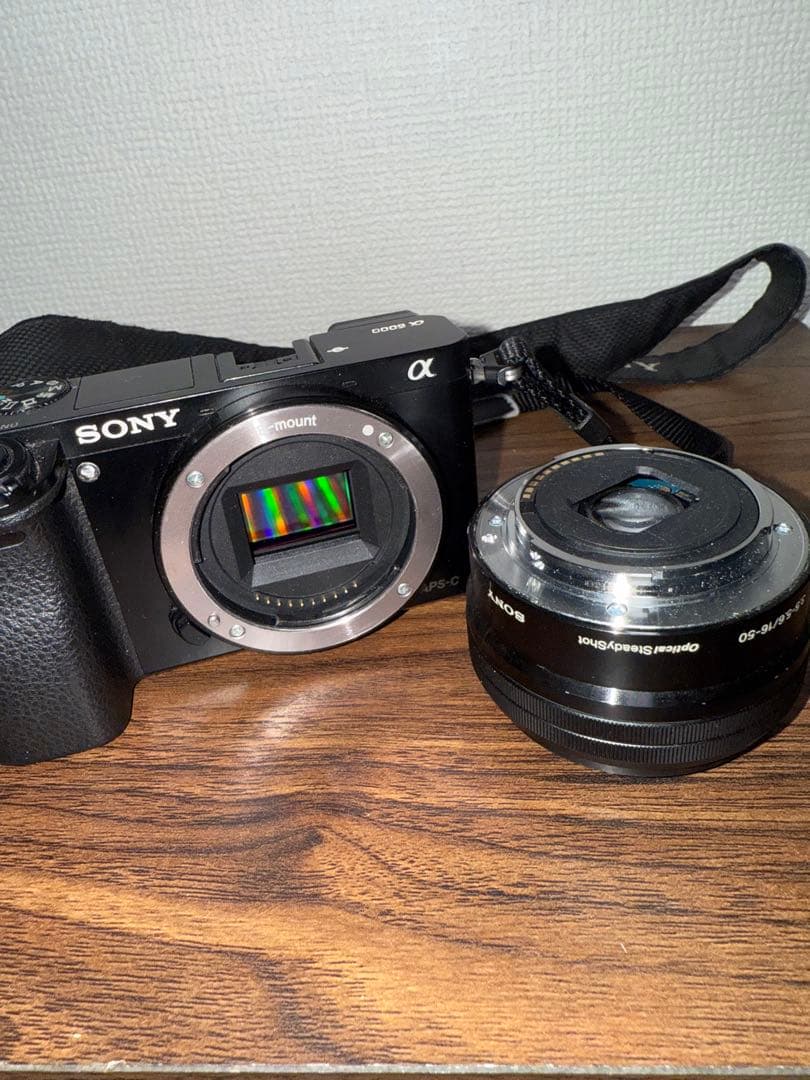 SONY α6000 ミラーレス一眼カメラ 16-50レンズ付き