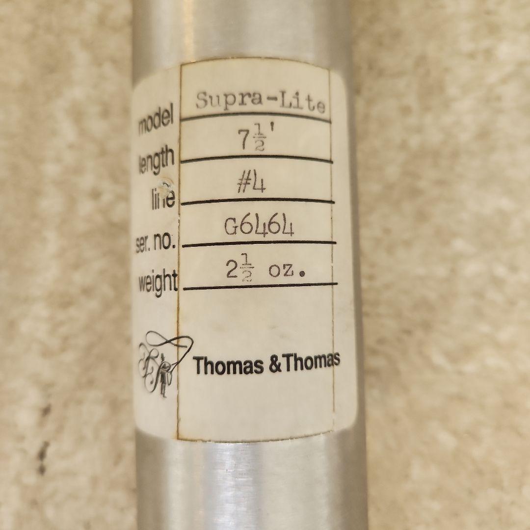 Old Thomas&Thomas 『Supra-Lite 』7 1/2’♯︎4