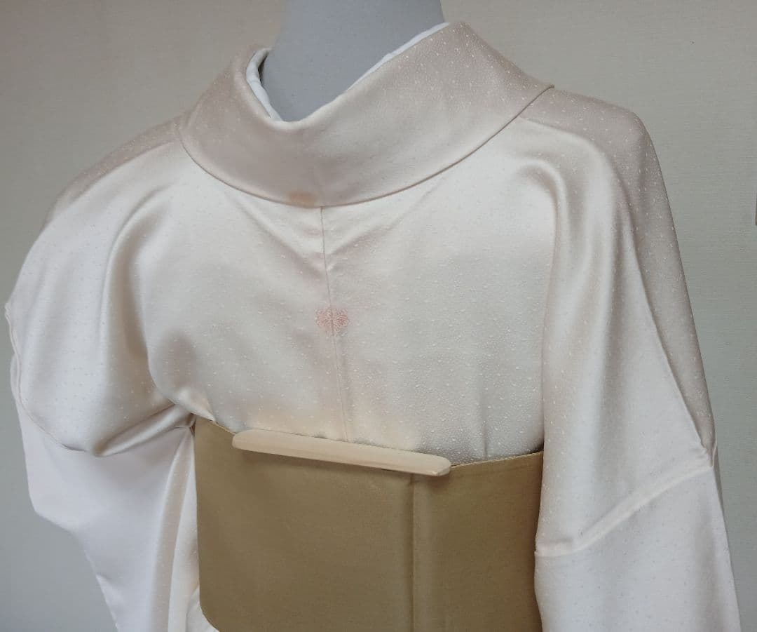 二重太鼓作り帯　二部式帯　訪問着　留め袖　無地の着物