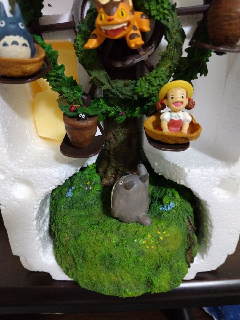 となりのトトロ　森のゆうえんち　かんらんしゃ　オルゴール　観覧車　遊園地　箱付き